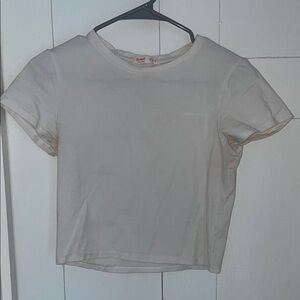 Classic White Crop Top
